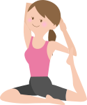 Woman Stretching (#3)